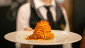 Chitarra teramana con le pallottine l'Anfora country club